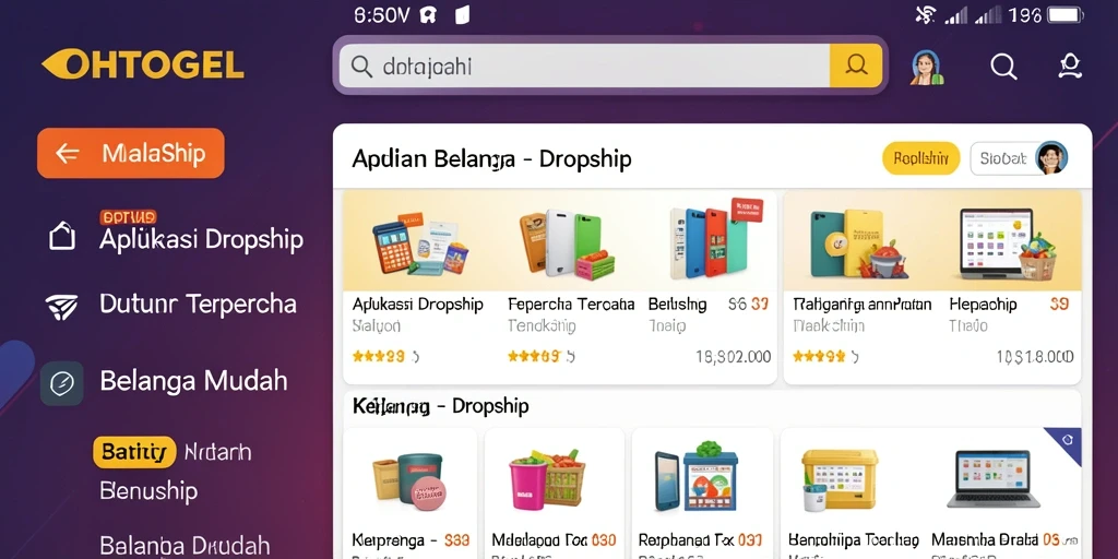 Tampilan antarmuka pengguna OHTOGEL yang menarik dan fungsional.