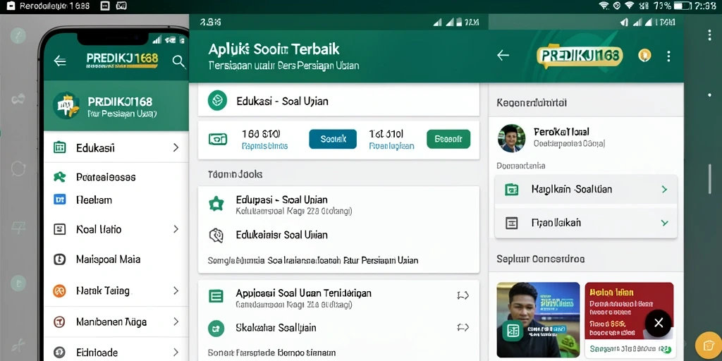 Tampilan antarmuka PREDIKSI168 yang menarik dan informatif.