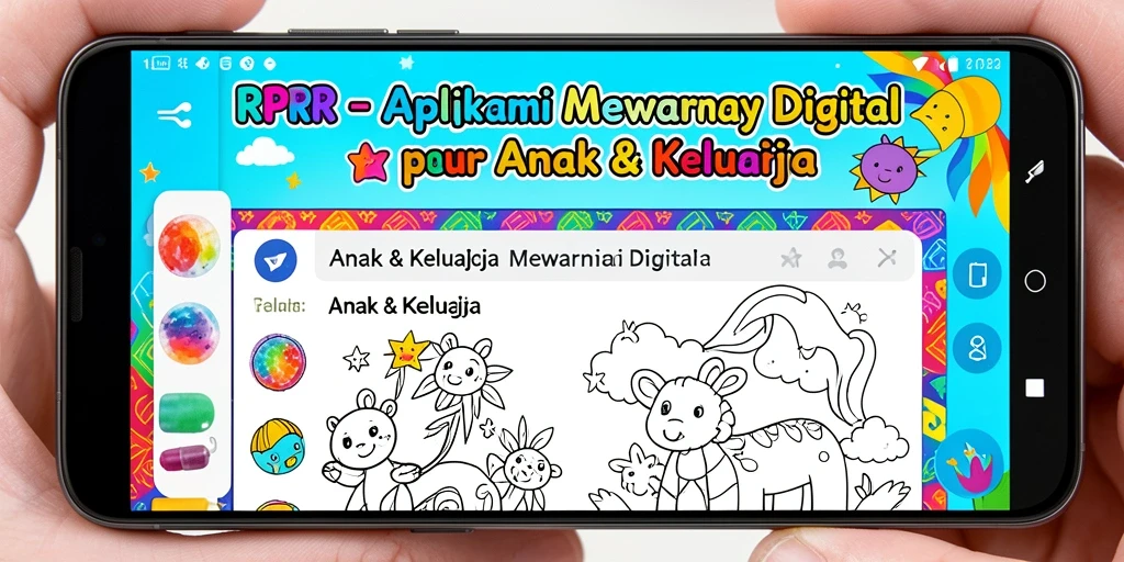 Antarmuka aplikasi RPRR yang colorful dan interaktif.
