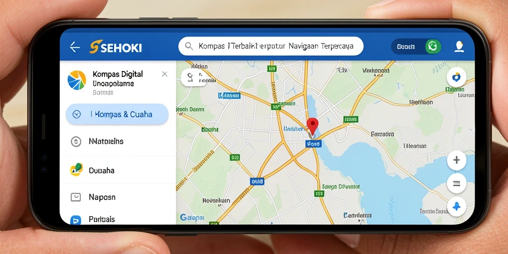 Tampilan antarmuka SEHOKI yang sederhana dan fungsional.